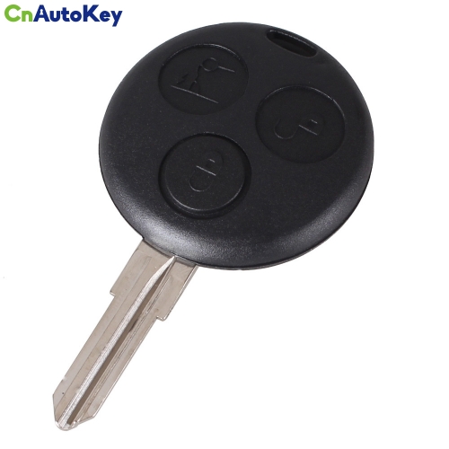 CS002014 Replacement 3 Buttons Uncut Blank Blade Car Key Case Shell Styling Cover FOR BENZ SMART CAR CITY ROADSTER FORTWO