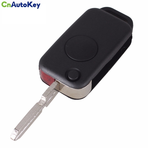 CS002001 1 Button Flip Folding Keyless Entry Remote Key Fob Case Shell For Mercedes Benz C E S ML SL ML55 AMG S500 SL500