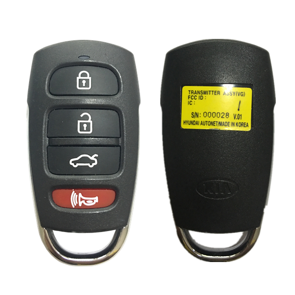 CN051016 Original Kia 3+1 button Remote  Key  315MHZ