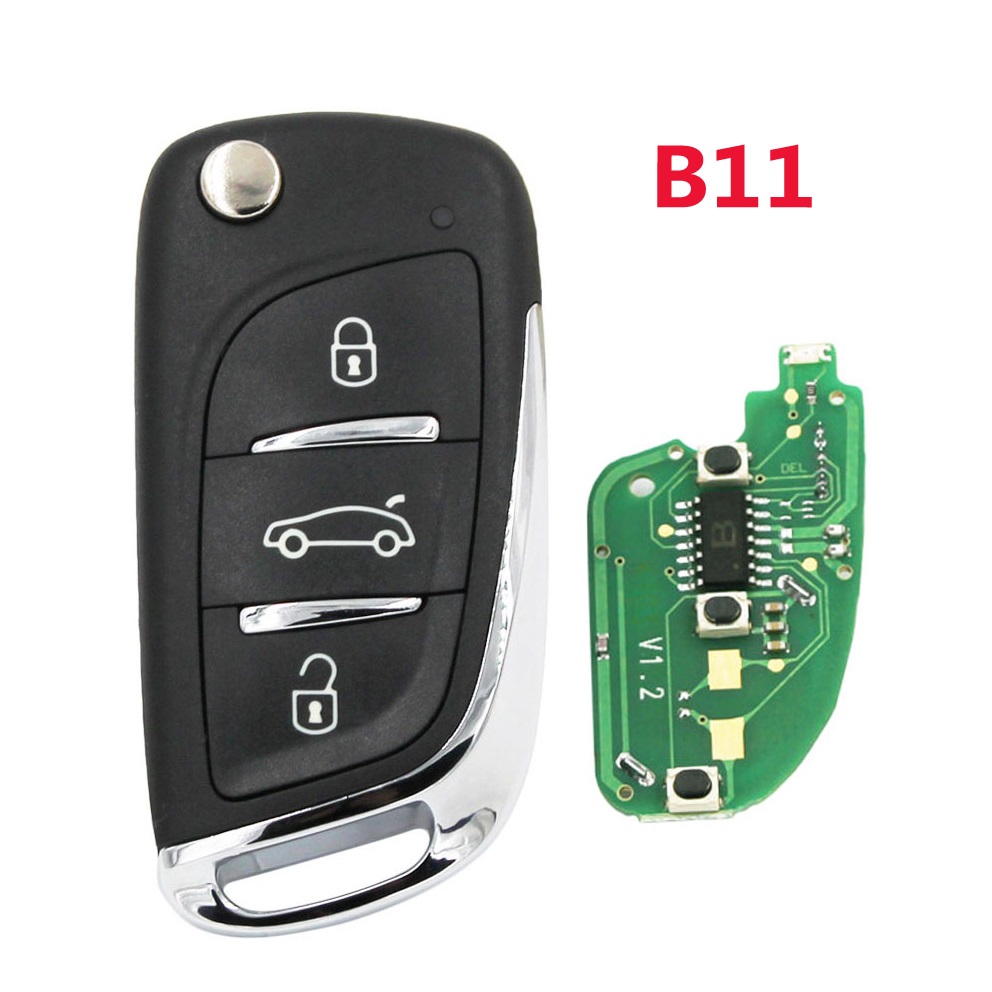 B11 KD900 URG200 Remote Control 3 Buttons Car Key Remote DS Style For KD900