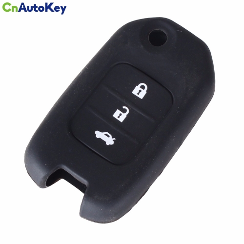 CS003030 3 Button Key Cover Smart Remote Key Case Silicone Cover For Honda Fit Marina Wisdom XRV