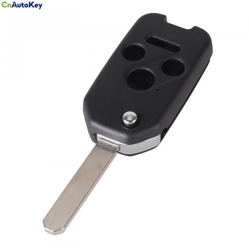 CS003023 3 + 1 Panic 4 Button Remote Case Flip Folding Remote Key Shell Cover Fit For Honda Accord Civic Pilot CRV With LOGO