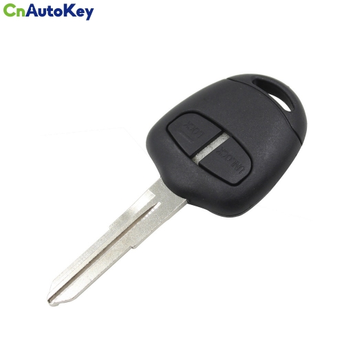 CS011003 Replacement 2 Buttons Transponder Car Key Remote Case Fob Cover Shell Blank on Right Blade For Mitsubishi Grandis