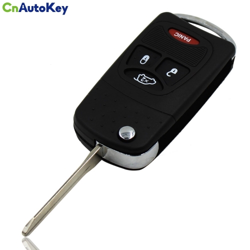 CS015018 4 Buttons Flip Remote Key Shell refit for Chrysler Dodge Jeep Avenger Nitro Fob Folding Key Case