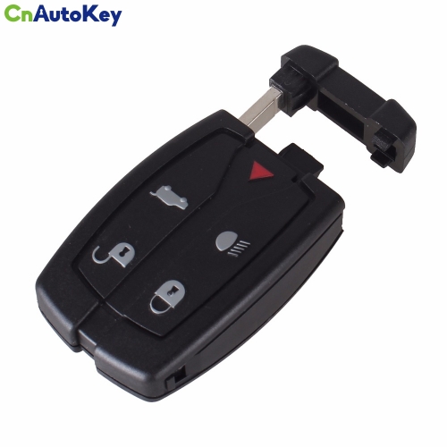 CS004010 Replacement 5 Button Remote Key Shell Uncut Blade Fob Case Fit For Land Rover Freelander 2 3