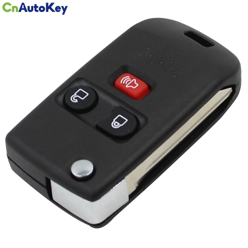 CS018007 3 Buttons Modified Flip Folding Remote Key Shell Case Cover Fob For Ford Mercury Mazda Car Replacement Key Covers