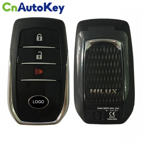 CN007093 Hilix 2+1button smart card(Tokai Riki) 433.5Mhz and 434Mhz BM1EW