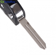 CS027022 4 Buttons Uncut Blank Remote Flip Folding Key Shell Case Fob For Nissan Altima Maxima Sentra Versa