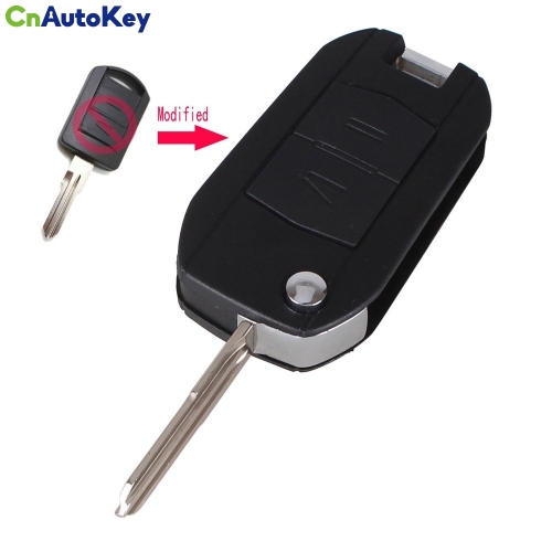 CS028014 Modified Folding Flip Key Remote Car Key Shell Case Fob 2 Button For OPEL Zafira OMEGA Vectra Car styling