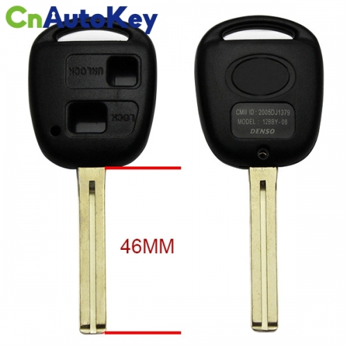 CS007011 Remote Key Shell for Toyota 2 button toy48 46MM