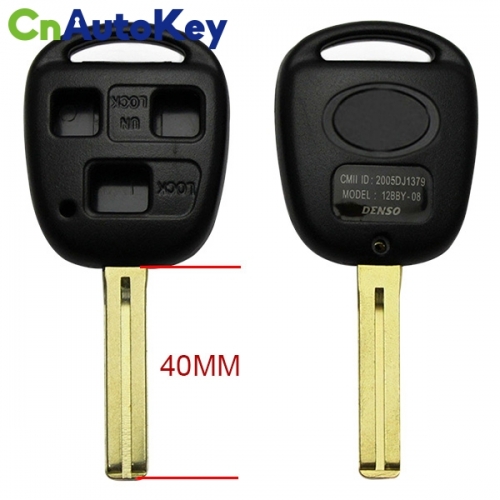 CS007010 Remote Key Shell for Toyota 3 button toy48 40MM