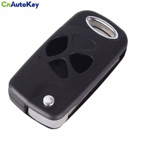 CS007056 Modified Folding Flip Remote Key Shell Case For Toyota Camry Reiz Corolla Crown 3 Buttons Key Fob Cover