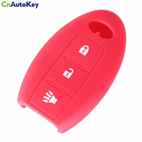 CS021003 Silicone Key Case Cover For Infiniti G25 FX35 EX25 QX56 FX37 M35 M37 Infiniti Remote Key Case 3 Buttons