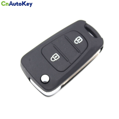 CS051016 Remote Car Key Case fit for KIA Sportage 2 Button Key Replacement Keyless Uncut Blade Car Key Shell No Chip