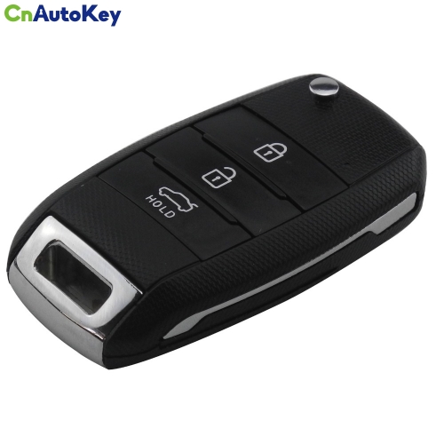 CS051010 3 Buttons Remote Flid Folding Key Case Shell Cover Case For KIA Carens Cerato Forte K2 K3 K5 Car Fob Cover Housing no logo