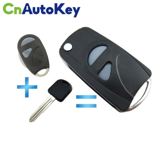 CS048008 Modified Flip Folding Remote Key Shell for Suzuki Blanks Car Key Case