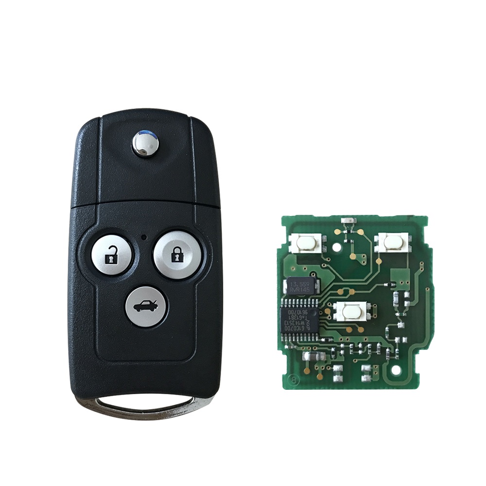 CN003071 3 buttons remote Made car key 433mhz for 2012 Honda Accord;Original remote control CAR key