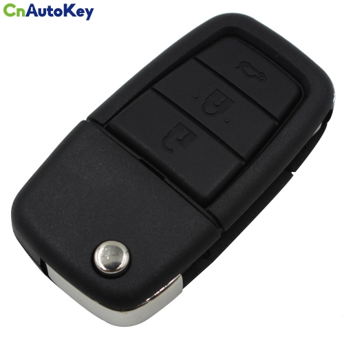 CS022002 New Car-styling 3 Buttons + Panic Flolding Flip Key Entry Remote Shell Case Cover With Blade For 4BT Holden VE Commodore