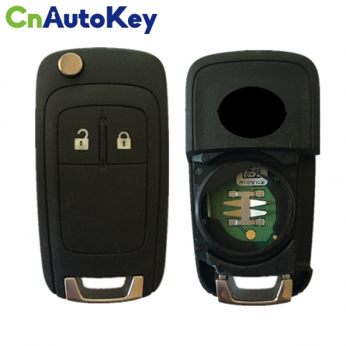 CN088002 for Vauxhall 2 Button Flip remote control key 433MHz PCF7941 G4-AM433TX