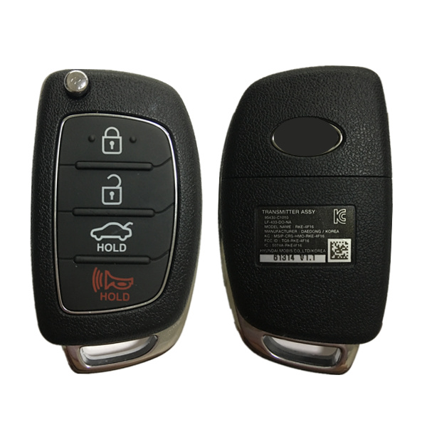 CN020046 2015+ Hyundai Sonata Remote Fob 433mhz 95430 C1010 - FCC ID RKE-4F16