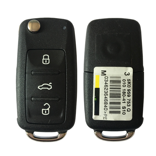 CN001079 VW Remote Flip Key 3 Button ID48 315MHZ 5K0 837 202 S