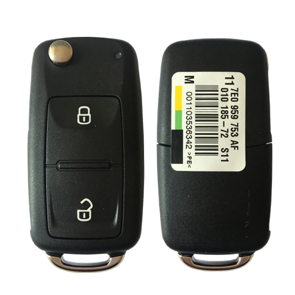 CN001027 For VW Remote Key 2 Button 7E0 837 202 AF  434MHZ