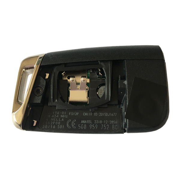 CN001067 For Vw Golf Polo Touran Etc 3 Button Flip Key Fob Remote 5g0 959 752 BC /M434mzh Keyless GO