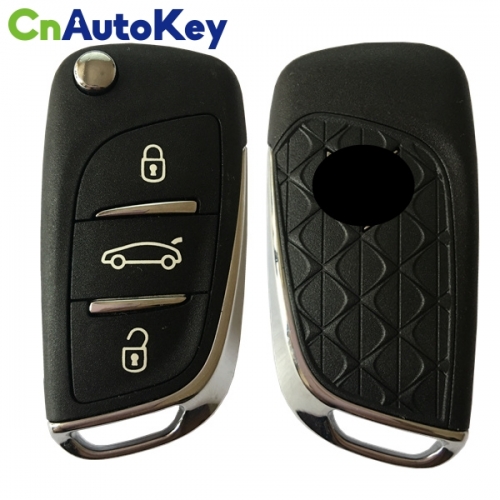 CN016017 ORIGINAL Flip Key for Citroen DS4 3 Button  433MHZ PCF7941