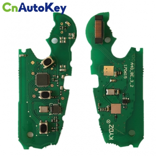 Cn008065 Audi Q7 A6 Remote Flip Key 433 Mhz 8e Chip 4f0837220m