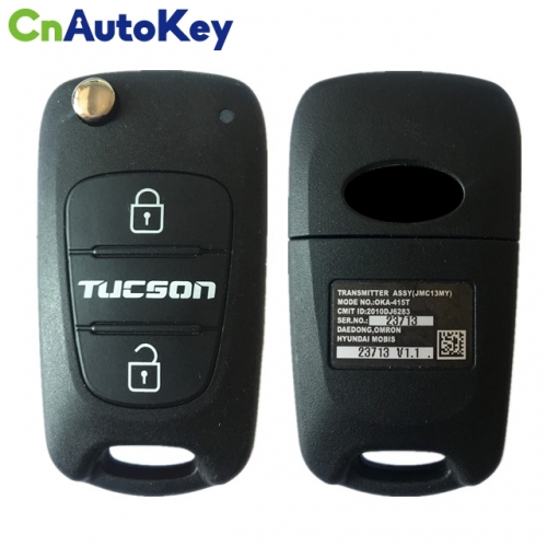 CN020070 Genuine Hyundai Tucson Remote Key 433mhz oka-415t
