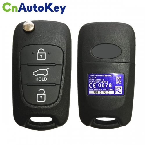 CN020097 Genuine Remote Fob SEKS-AM08FT OEM For 12 Hyundai Veloster 95430-2v010