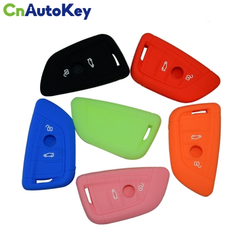 SCC006004  Car Key Fob Cover Case Skin Protect Holder For BMW 1 2 5 Series 218i X1 F48 X5 X6 F15 Remote Keyless