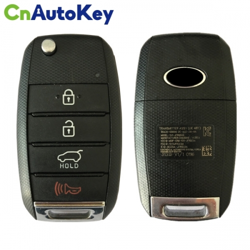 CN051066 Genuine KIA Remote Key 3+1 Button 433MHz 95430-G5000