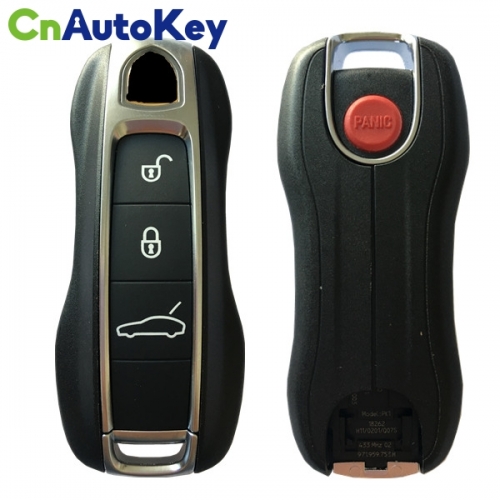 CN005015 ORIGINAL Smart Key for Porsche Panamera 3+1Buttons 433MHz  Blade HU162T  Part No 971959753H  Keyless GO