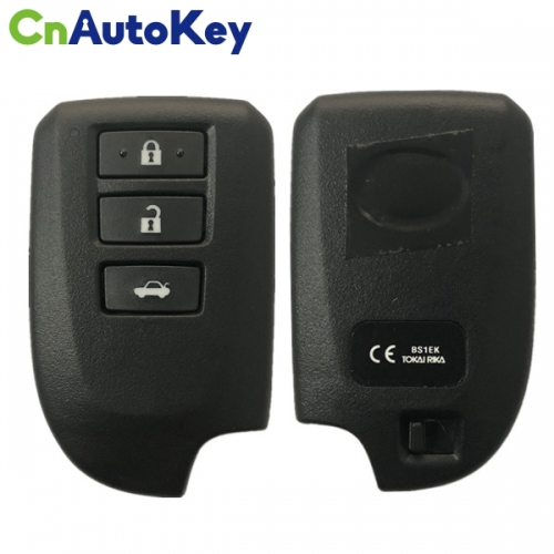 CN007119 ORIGINAL Smart Key for Toyota 3Buttons 434MHz  Texas 128-bit AES  Model BS1EK Keyless GO