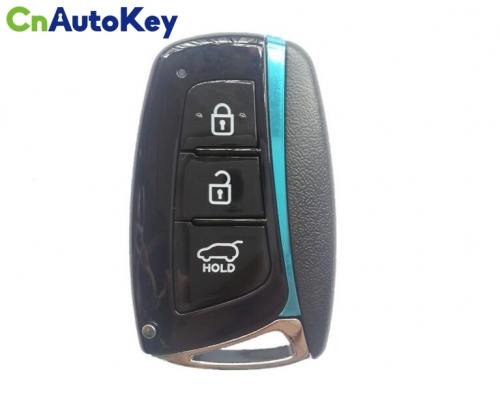 CS020024 3 Button Smart Remote Key Shell Case For Hyundai IX45 Grand Santa Fe With Insert key Blank Fob Key Cover