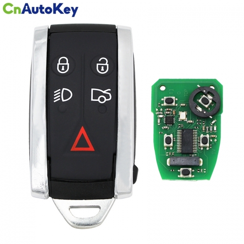 CN025006 New Smart Remote Key Fob 433MHz 5 Button for JAGUAR XF XFR XK XKR 2009-2013