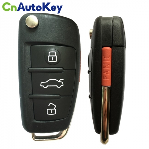 CN008022 For Audi Q7 Smart Key 3+1 Button 315MHz 8E 4F0 837 220 AG