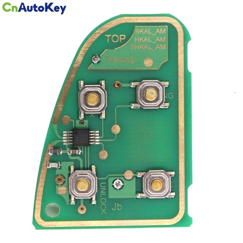 jaguar x type key fob circuit board