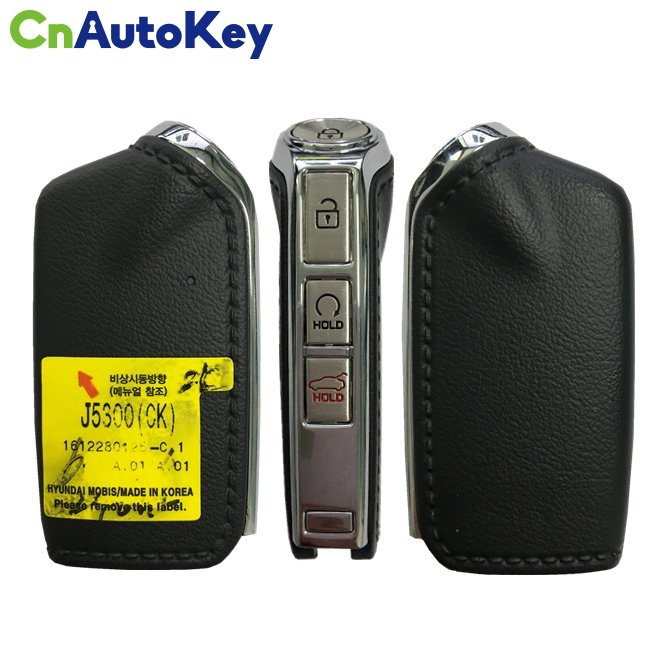 CN051105 For KIA Stinger 2018 (CK) Genuine Smart Remtoe Key 4 Buttons 433MHz HITAG 3 Transponder 95440-J5300