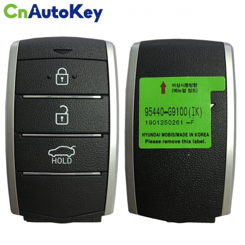 CN020138 For Hyundai Genesis 2019 Genuine Smart Remote Key 3 Buttons 433MHz 95440-G9100