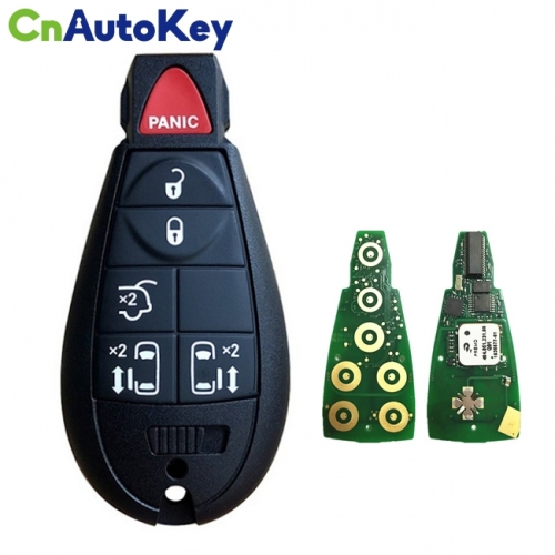 CN015099 Aftermarket 2011-2016 Chrysler Town & Country  6-Button Keyless Go Fobik  PN 68070394AJ  IYZ-C01C