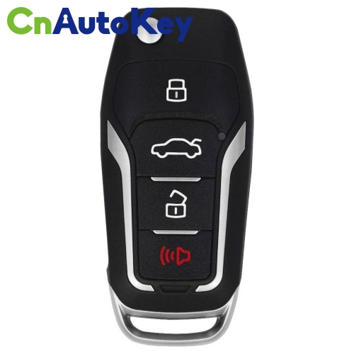 XEFO01EN Super Remote Key Ford Flip 4 Buttons Built-in Super Chip English 10pcs/lot