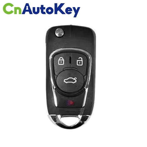 XNBU02EN Wireless Remote Key Buick Flip 4 Buttons English 10pcs/lot