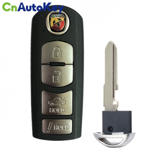 CN017017 2017-2019 FIAT 124 Spider ABARTH SMART KEY - 4B WAZSKE13D02 - WAZSKE13D01 - 315Mhz