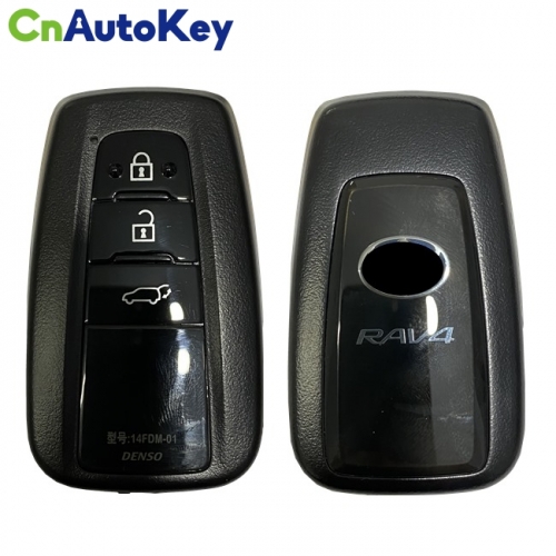 CN007210  New Key For Toyota RAV4 2019 3Buttons, 433MHZ 14FDM-01 231451-0410