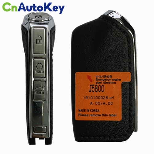 CN051120 For KIA 2020 Genuine Smart Remote Key 4 Buttons 433MHz HITAG 3 Transponder 95440-J5800