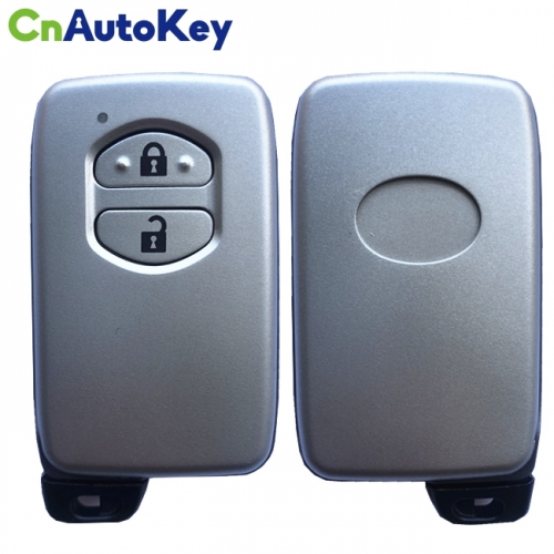 CS007079 3 Buttons Remote Smart Key Case Shell For Toyota Land Cruiser Prado 2010-2015 Without Insert Key Blade