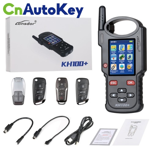 LONSDOR KH100+ Remote Key Programmer Latest Handheld Device Update Version of KH100