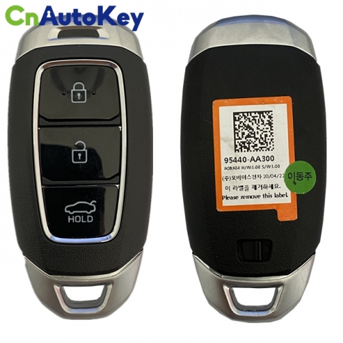 CN020155   2021 Hyundai Elantra 3-Button Smart Key PN 95440-AA300 6A